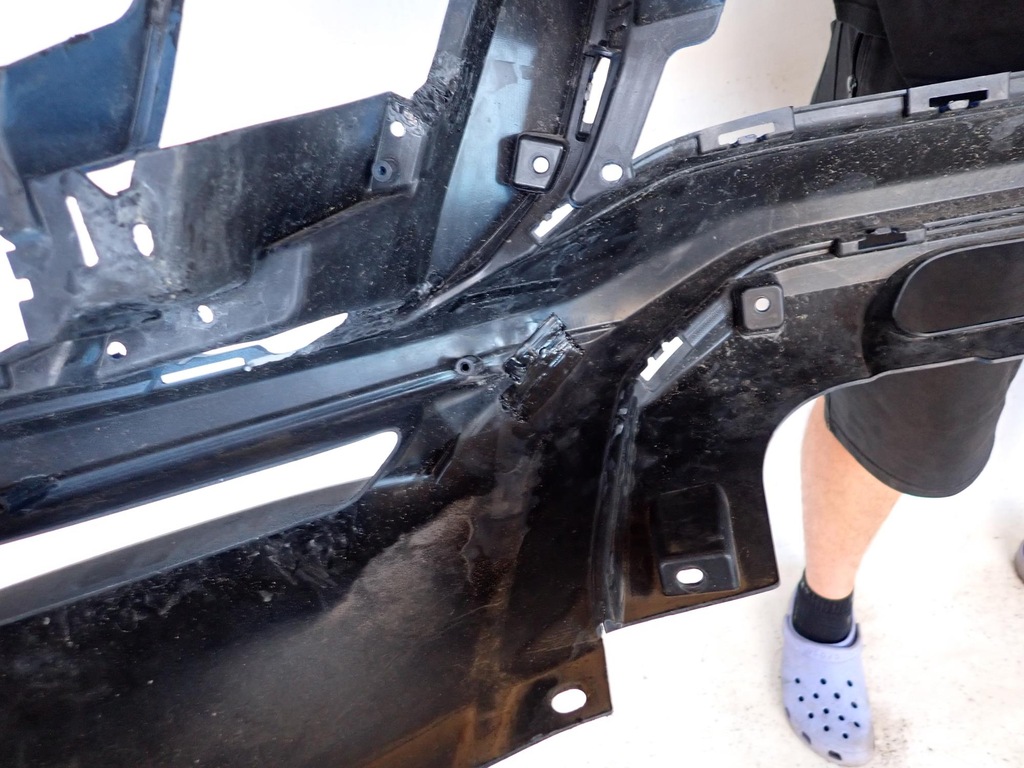 фото №14, Mitsubishi asx i 1 lift 16-19 бампер перед передний sprysk