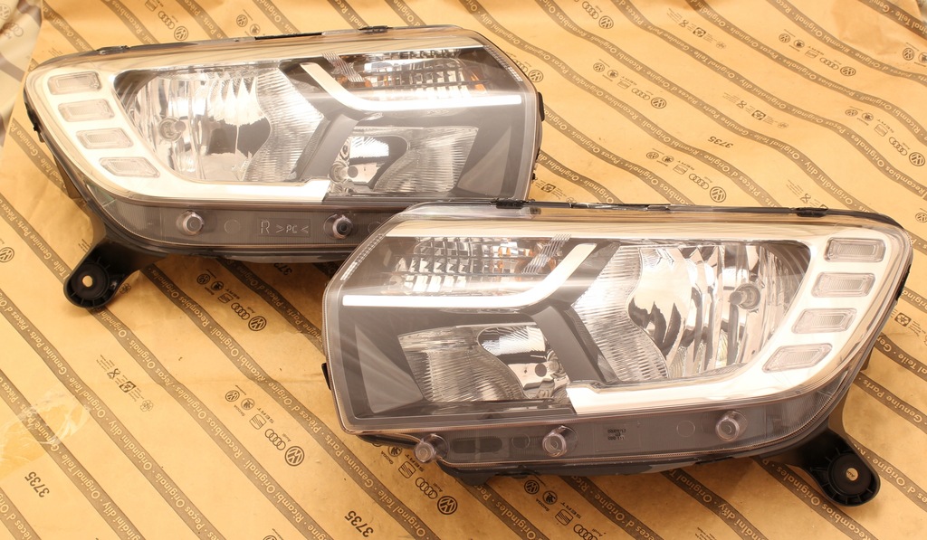 фото №1, Dacia sandero logan 2 fl lift 17-20 лампа лампи перед led