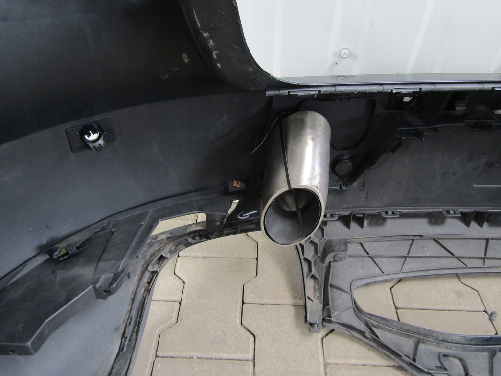 фото №8, Бампер задняя porsche macan 95b 13-/końcówki выхлоп