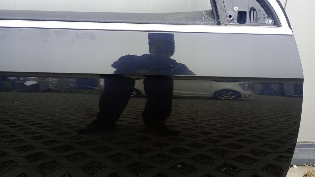 фото №8, Двері правий перед vw passat b7 чорні lc9x