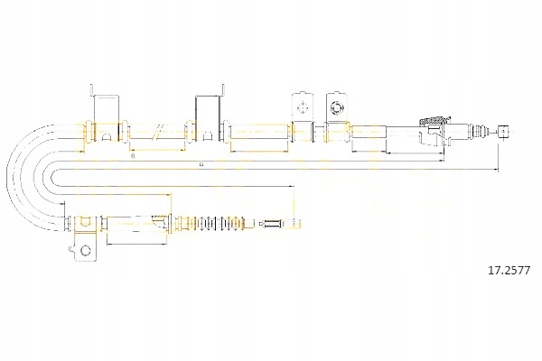 фото №1, Трос h-ca le hyundai i30 07-