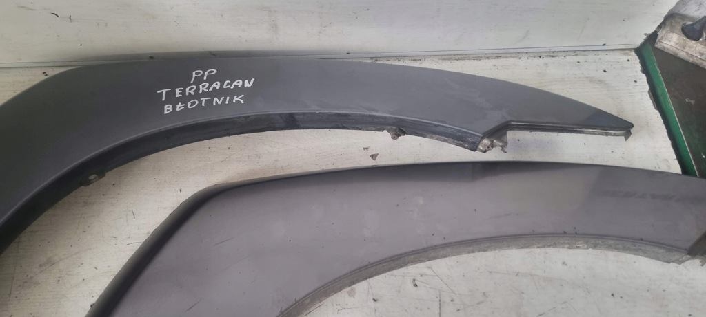 фото №6, Молдинг na крыло правый левый перед terracan lift