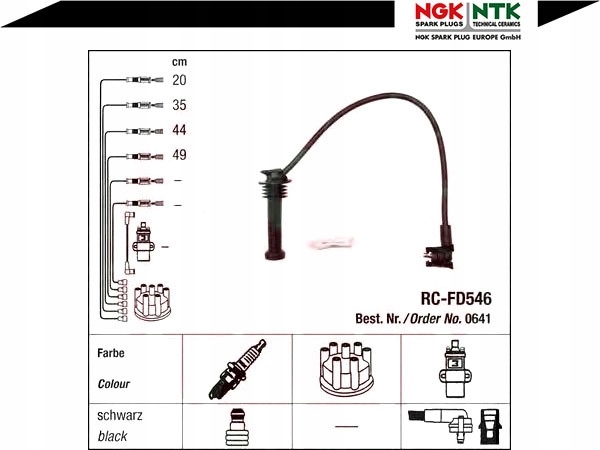 фото №3, Дроти запалювання [ngk]