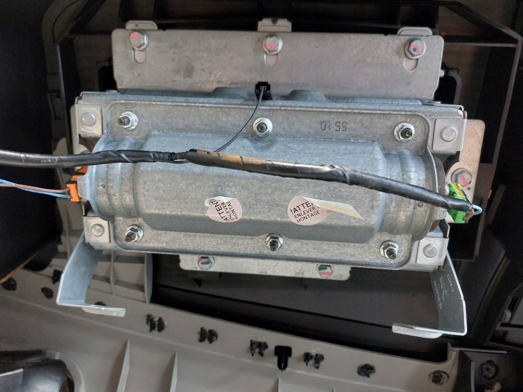 фото №10, Набір подушка безпеки postrzałowy modus панель приладів подушка безпеки ремені 8200475989