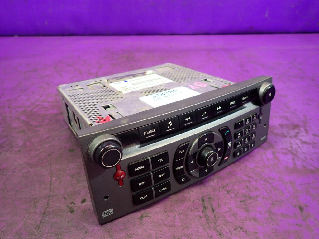 фото №1, Peugeot 407 радіо cd навігація 96565708yw