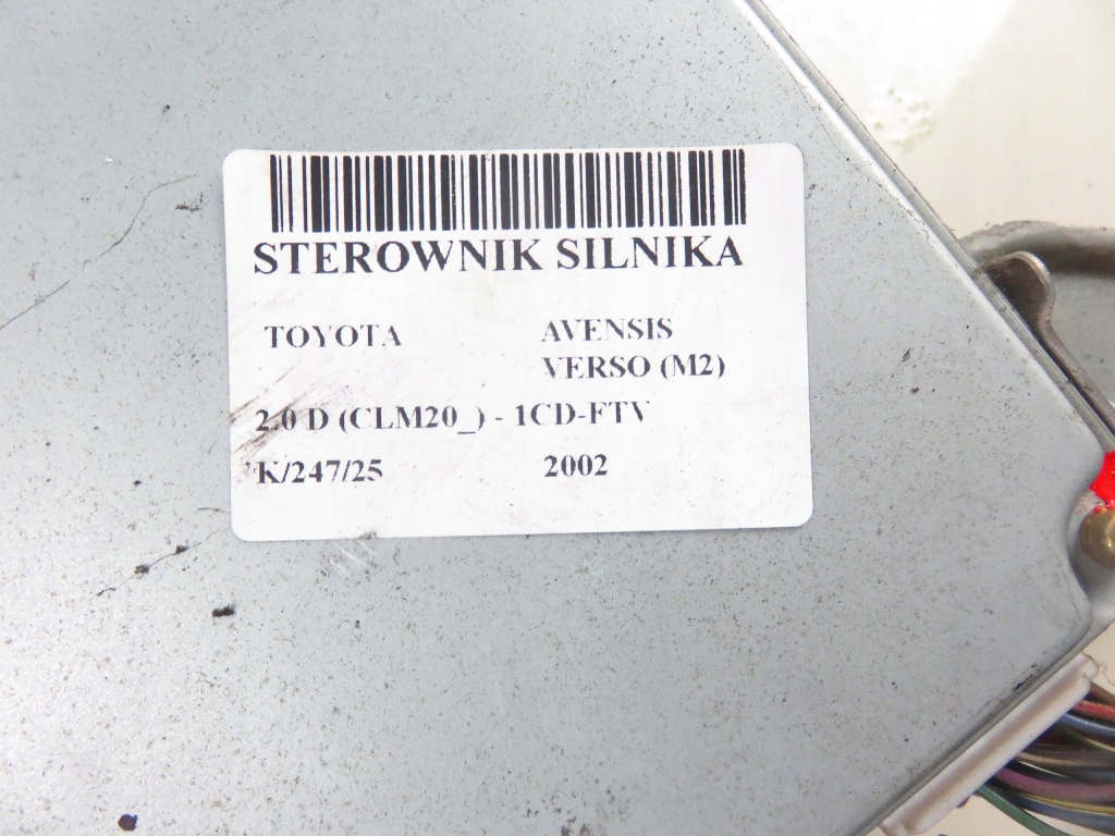 фото №5, Блок керування toyota avensis verso m2 2.0 d - 1cd-ftv 8966144300 1758005122