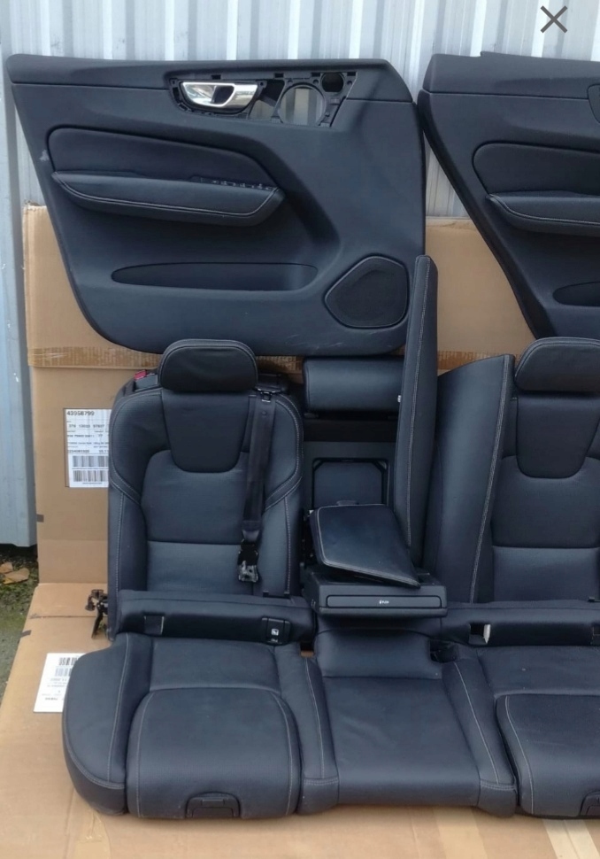 фото №11, Volvo xc60 ii сидіння вентильовані заднє сидіння обшивки тунель комплект ідеальний стан