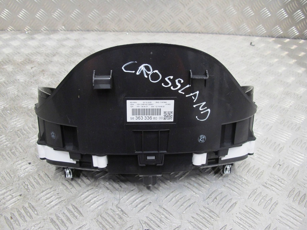 фото №1, Счетчик приборы opel crossland 9836333680