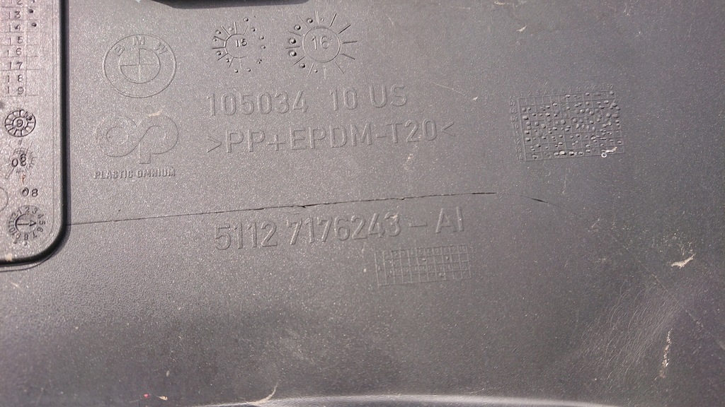 фото №11, Bmw x6 e71 бампер задній задня