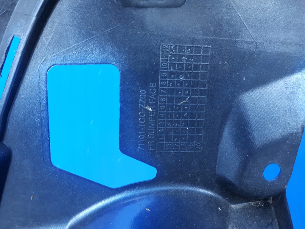 фото №14, Honda civic x hb 2017-2019 17-19 бампер передній