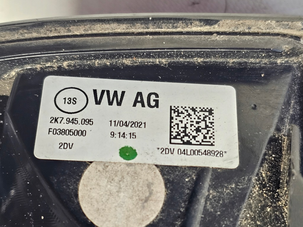 фото №15, Лампа vw volkswagen caddy v 2k7 2020 - левый задняя задняя