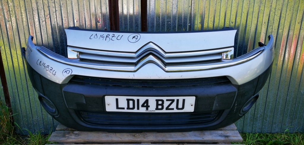 фото №1, Бампер перед передний citroen berlingo ii iii lift 2012-2015 цвет ezrc