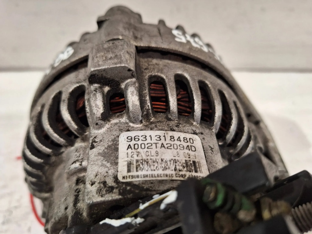 фото №7, Генератор 9631318480 citroen berlingo 1.9 d 96-02