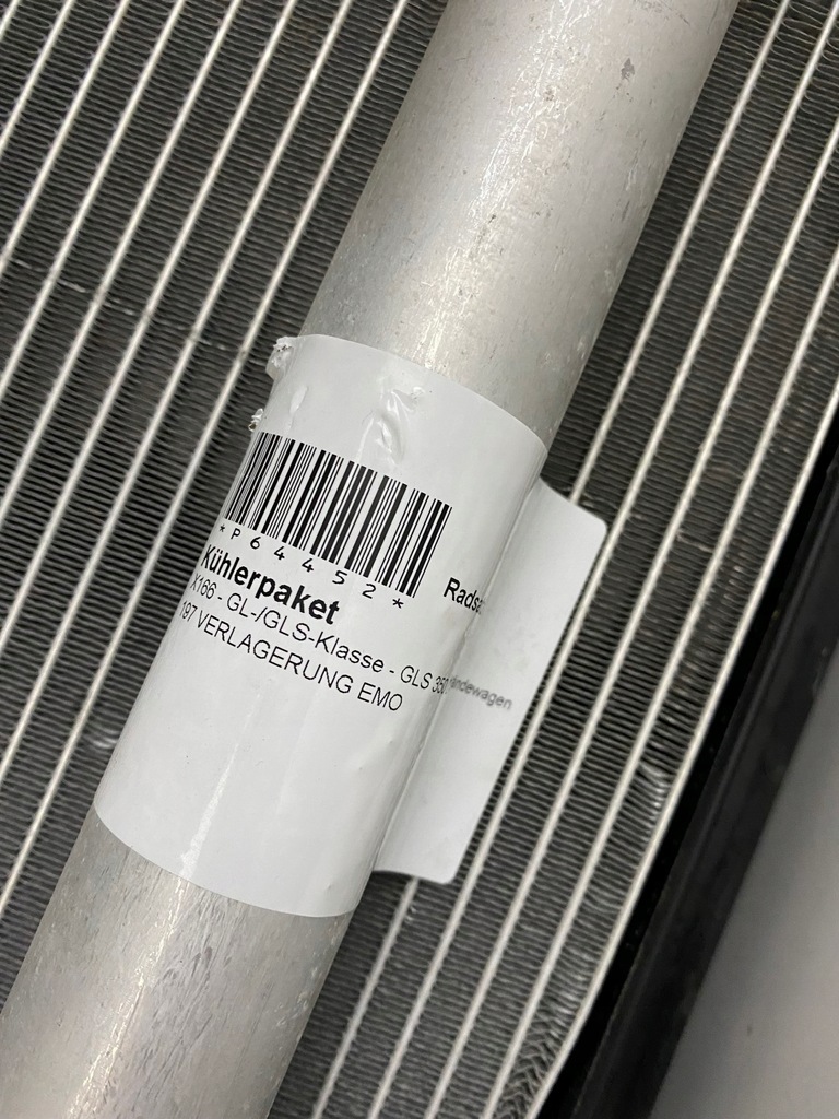 фото №11, Mercedes gls a166 350d комплект радиатор вентилятор