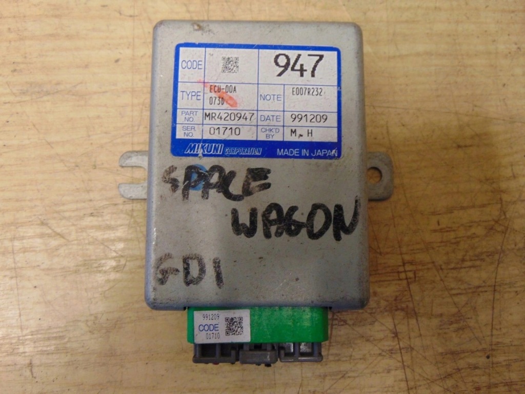 фото №1, Блок управления дроссель mitsubishi space wagon gdi