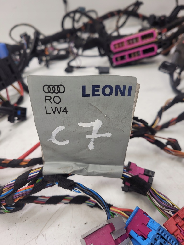 фото №7, Джгут електропроводка панелі приладової панелі audi a6 c7 a7