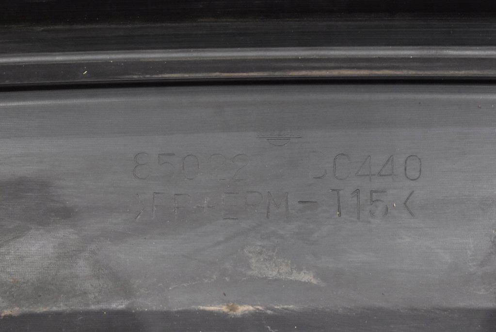 фото №11, Бампер задняя задний ciemnobrązowy nissan micra k12 5d hb lift 07-10