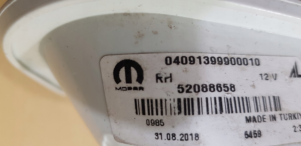 фото №13, Jeep renegade поворотник правый. lifting 2018-23