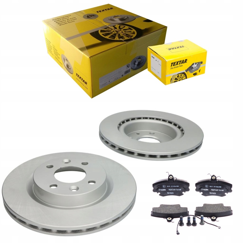 фото №1, Гальмівні диски + гальмівні колодки перед dacia sandero renault clio ii megane i twingo i ii