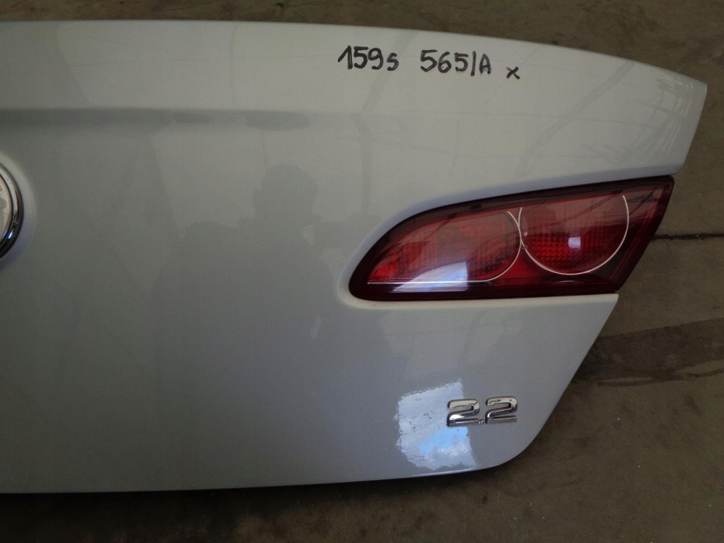фото №4, Крышка багажника задняя alfa romeo 159 sedan 05-11r. kod 565/a