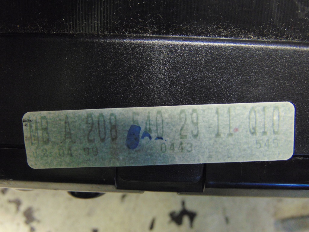 фото №12, Лічильник прилади mercedes w208 coupe 3.2 v6 бензин автоматична коробка передач europa