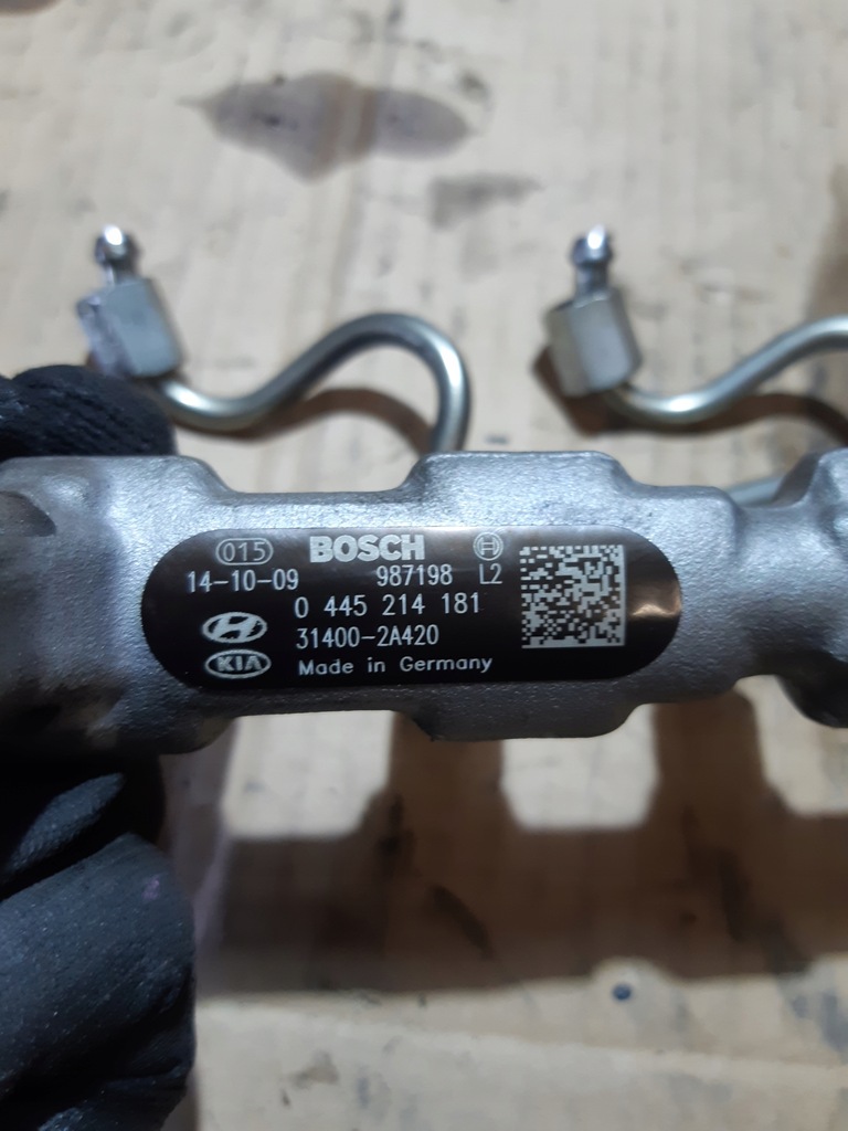 фото №8, Kia ceed ii 1.6 crdi молдинг упорскування датчик 31400-2a420 0281002863