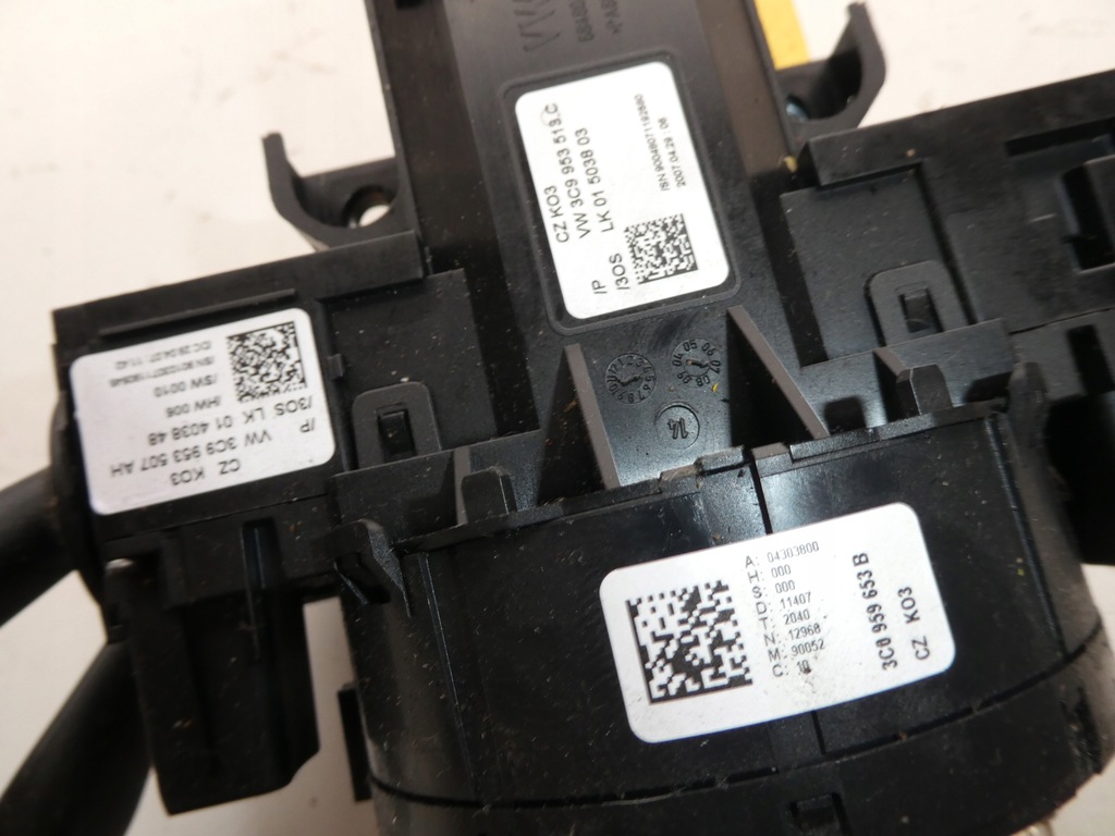 фото №7, Passat b6 перемикачі датчик kąta повороту vw 3c0953549l