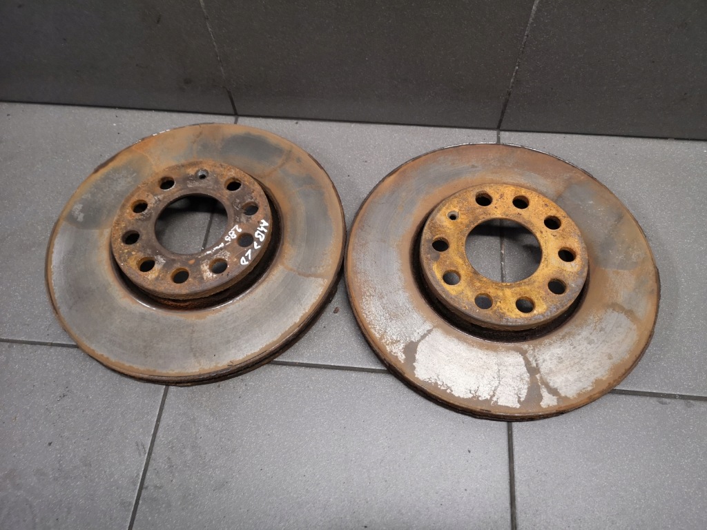 фото №1, Диск гальмівні диски гальмівні перед audi a4 b7 287mm