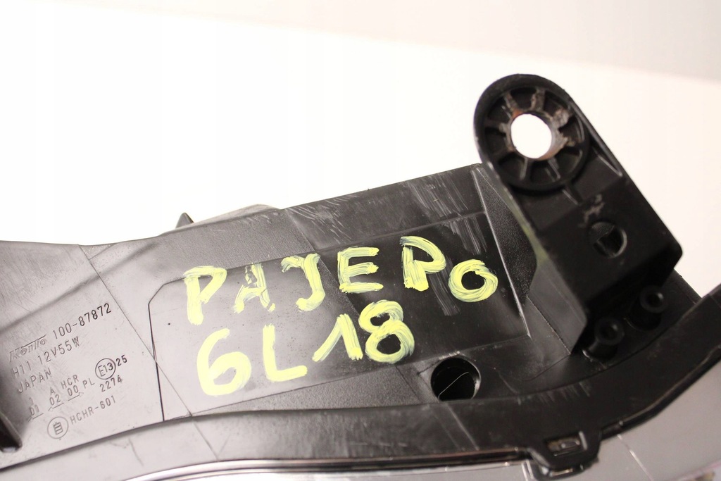 фото №7, Mitsubishi pajero iv 06r- фара правый лампа правая передняя перед