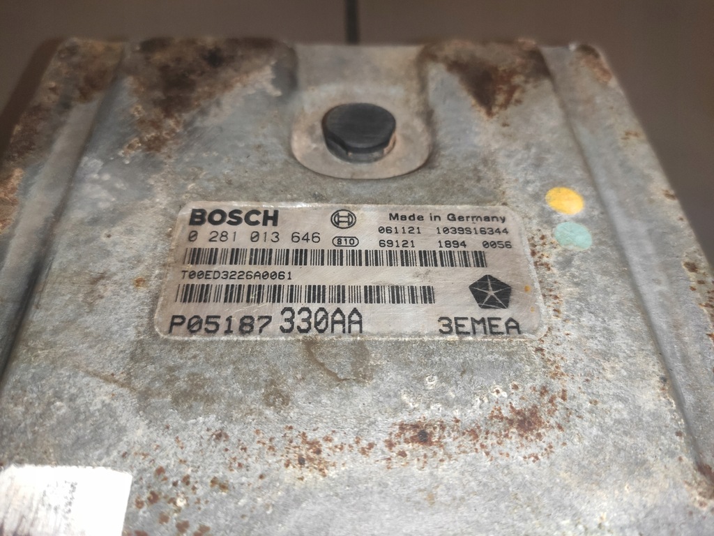 фото №13, Jeep commander xk xh 3.0crd бортовой компьютер ecu p05187330aa 0281013646