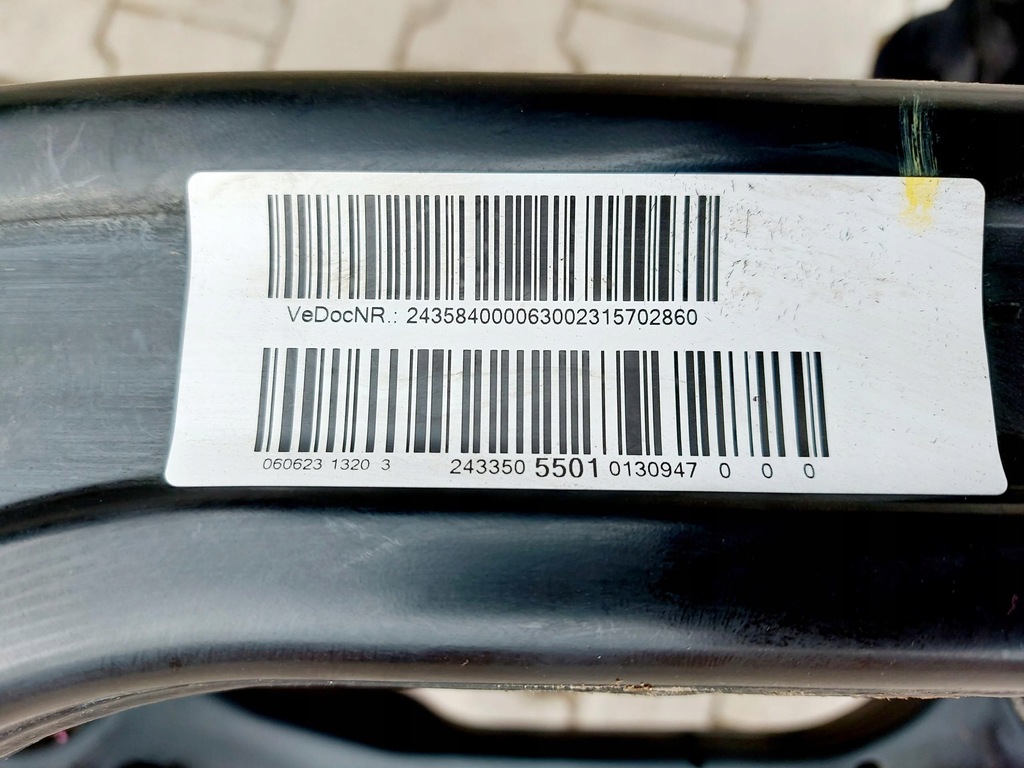 фото №7, Mercedes eqb n243 x243 23r. подрамник балка подвеска задняя a2435840000