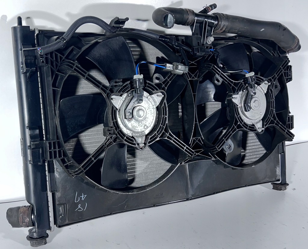 фото №6, Mitsubishi lancer x радіатор вентилятор kpl