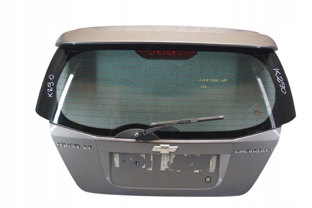 фото №1, Крышка багажника багажника задняя chevrolet aveo t250 lift gqw