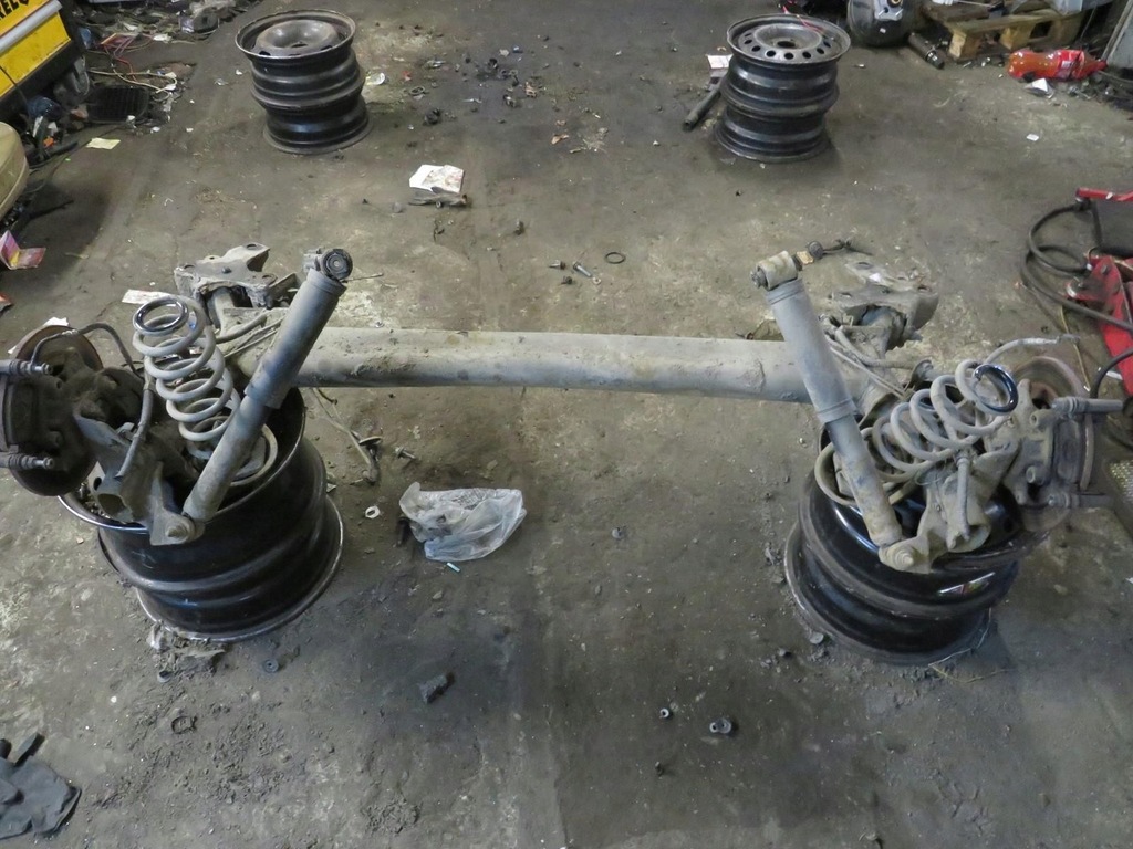 фото №1, Балка задняя oś подвеска scenic iii