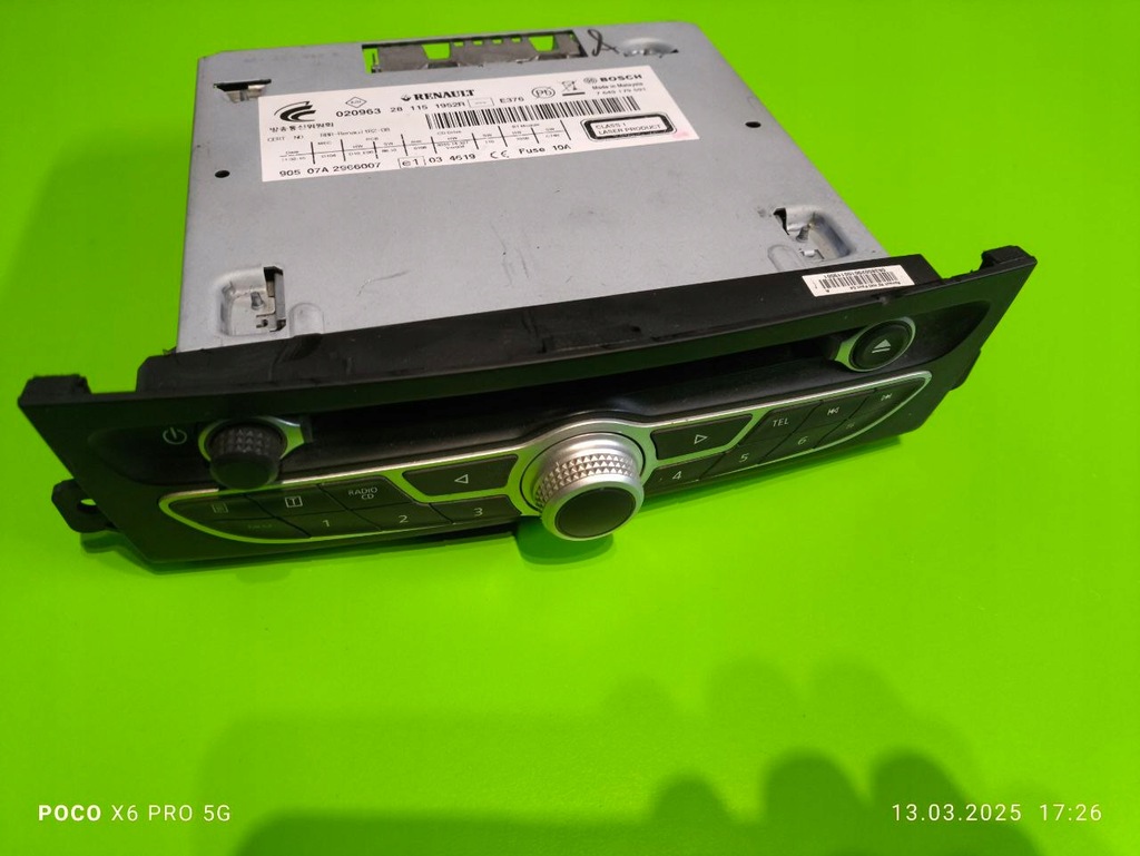 фото №1, Радио cd renault koleos i 281151952r