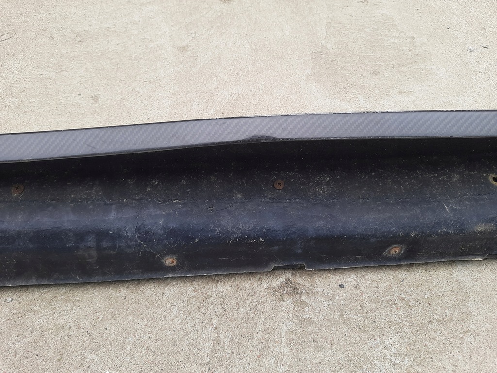 фото №11, Chevrolet camaro 16- молдинг порог накладка левая карбон 23160299 usa