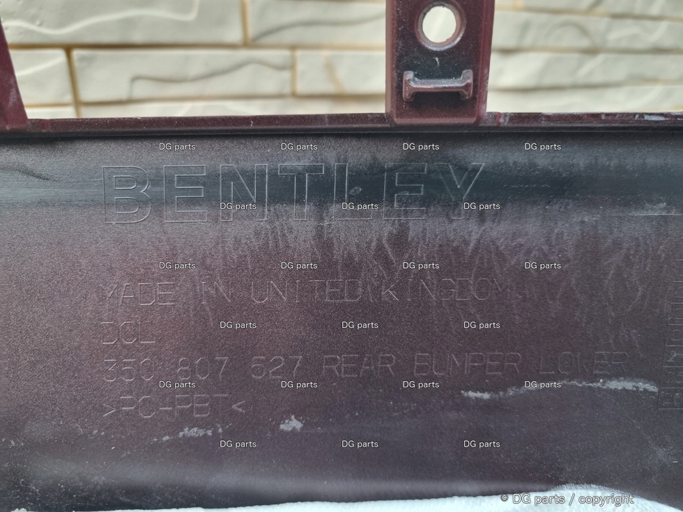 фото №10, Bentley flying spur бампер задня задній rear бампер