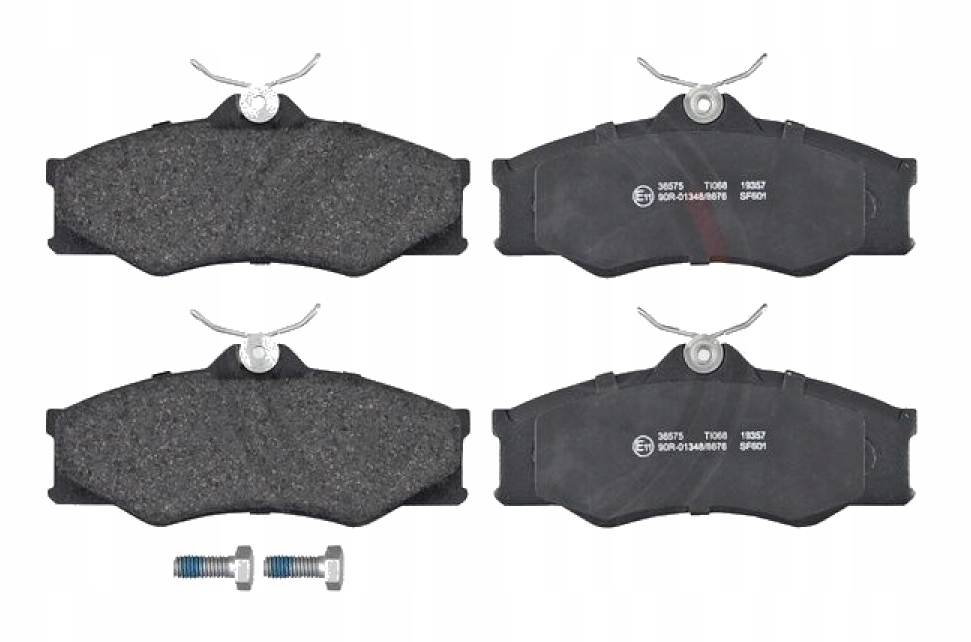 фото №1, Тормозные колодки ham. vw transporter iii 1.6-2.1 79- перед