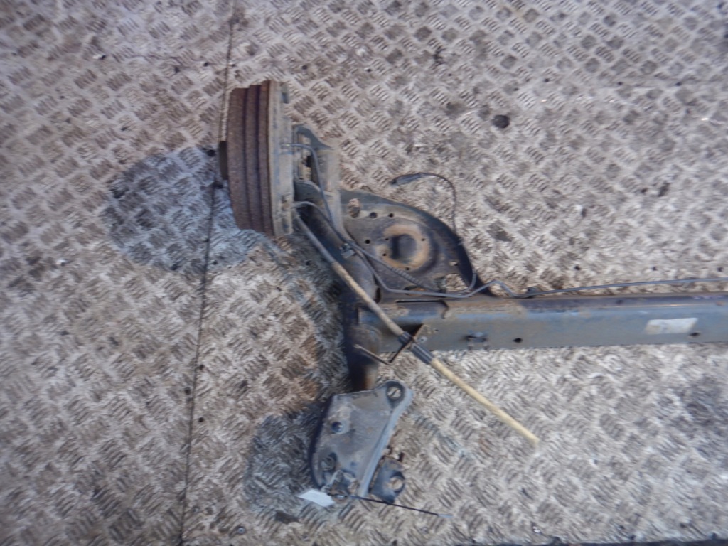 фото №2, Renault modus grand 04-07 oś задняя балка задняя abs