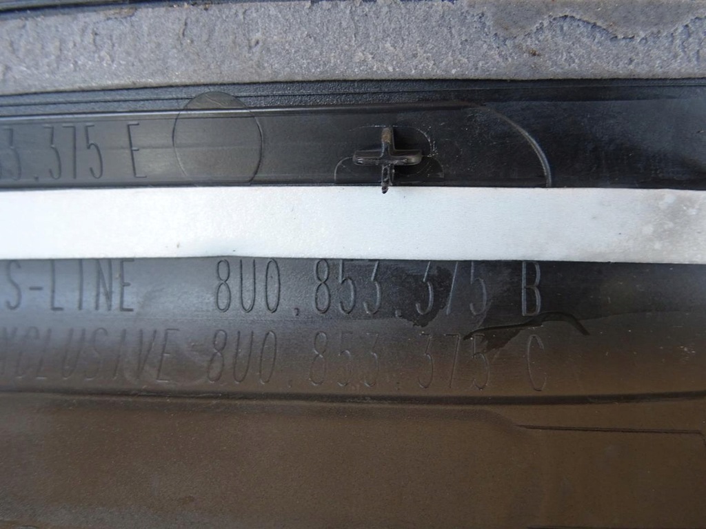 фото №8, Audi q3 8u lift накладки накладки пороговые s-line kpl