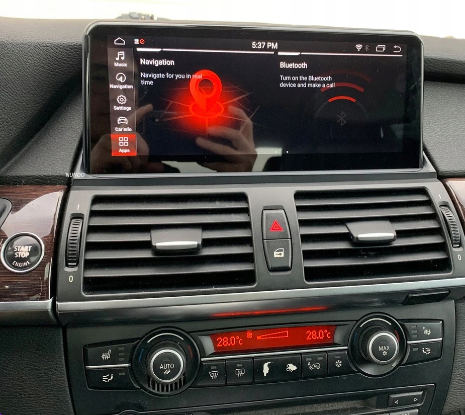 фото №1, Навигация bmw x5 e70 x6 e71 2011-2013 система cic радио android 14 8gb ram