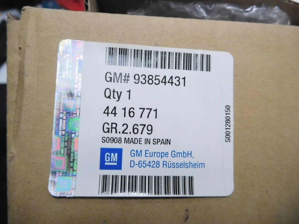 фото №7, Лампа левый задняя opel vivaro 07-14 оригинальный номер 93854431