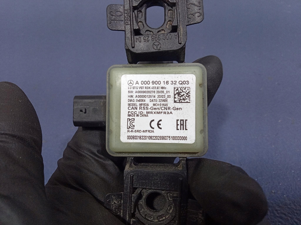 Mercedes s klasa w223 модуль датчик давления шин a0009001632 в Украине