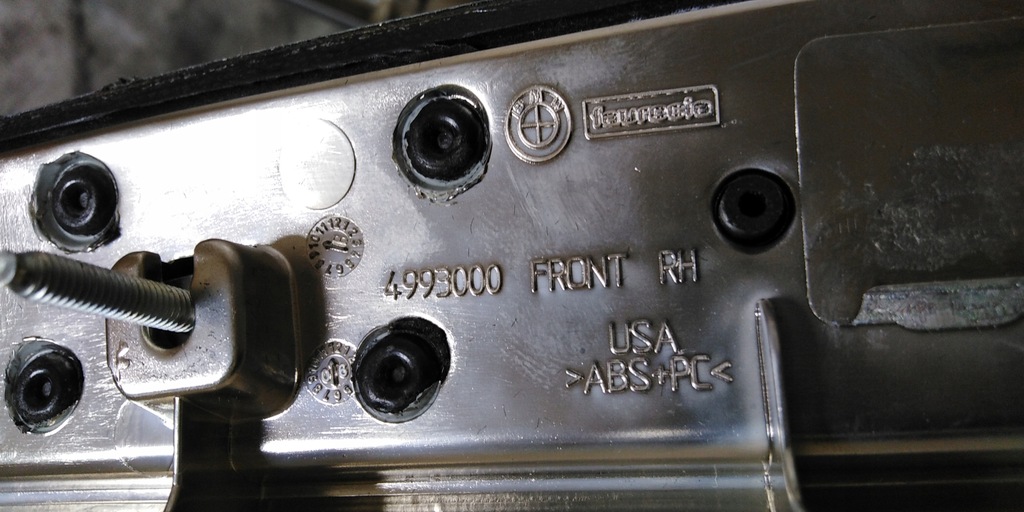 фото №10, Bmw x5 e70 dekor накладка оббивка двері euro 07r