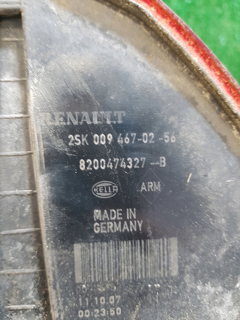 фото №4, Лампа права задня renault scenic 2