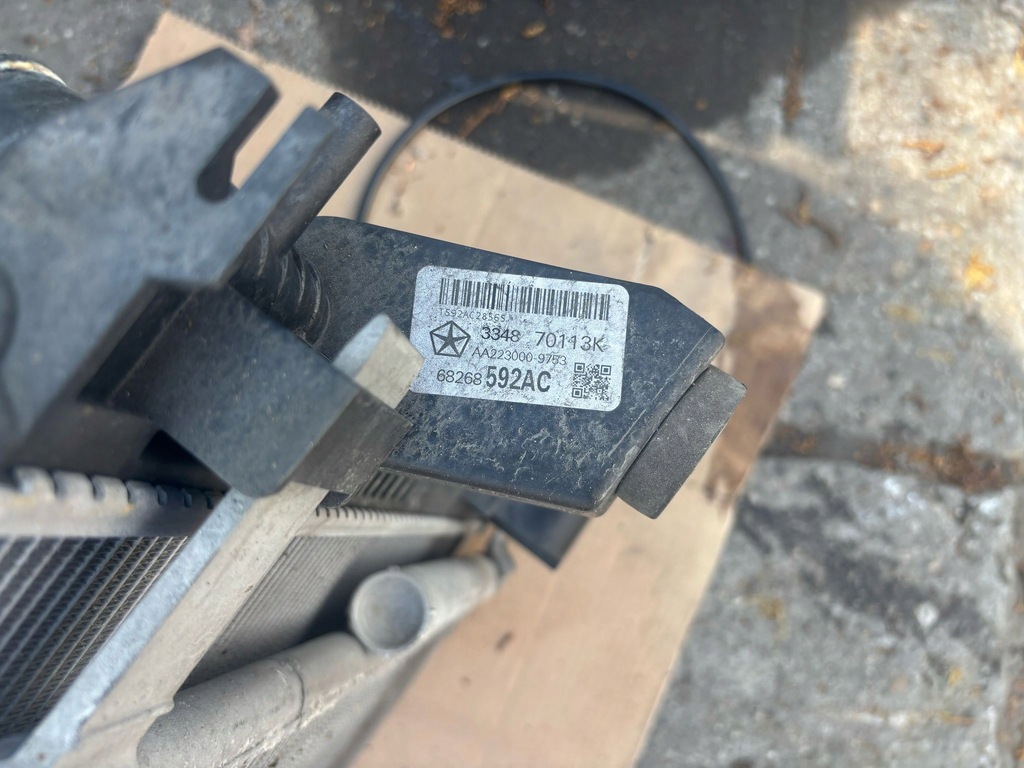 фото №5, Dodge ram 1500 v 2019-2024 вентилятор радиатор радиатор комплект 5.7 hemi