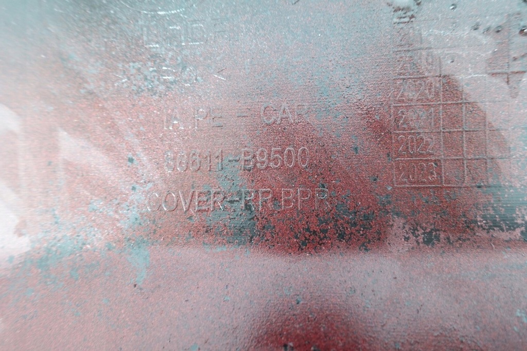 фото №11, Бампер задняя задний hyundai i10 ii lift 86611-b9500