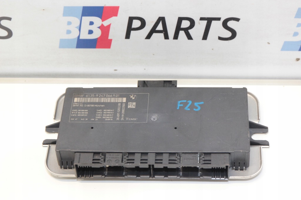 фото №1, Bmw f10 f11 f25 модуль блок керування світла 9247066