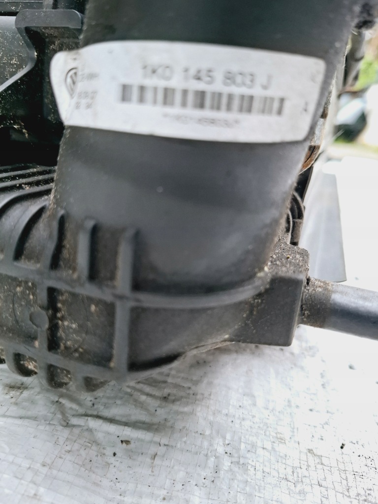 Радиатор радиатор воды интеркулер вентиляторы vw golf v 5 1k0 2.0 tdi Оригинал