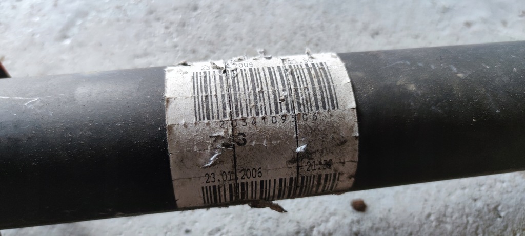 фото №9, Mercedes w203 wał привідний a2034109506